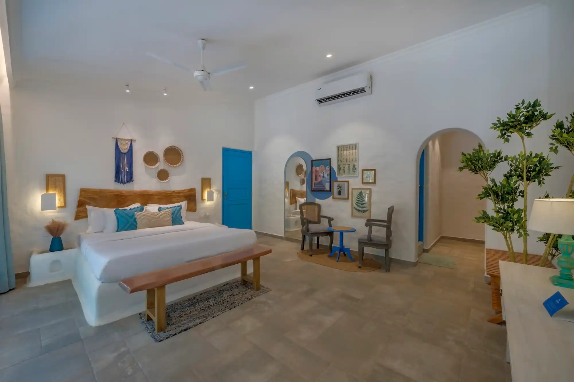 SaffronStays Kairos Greek, Karjat