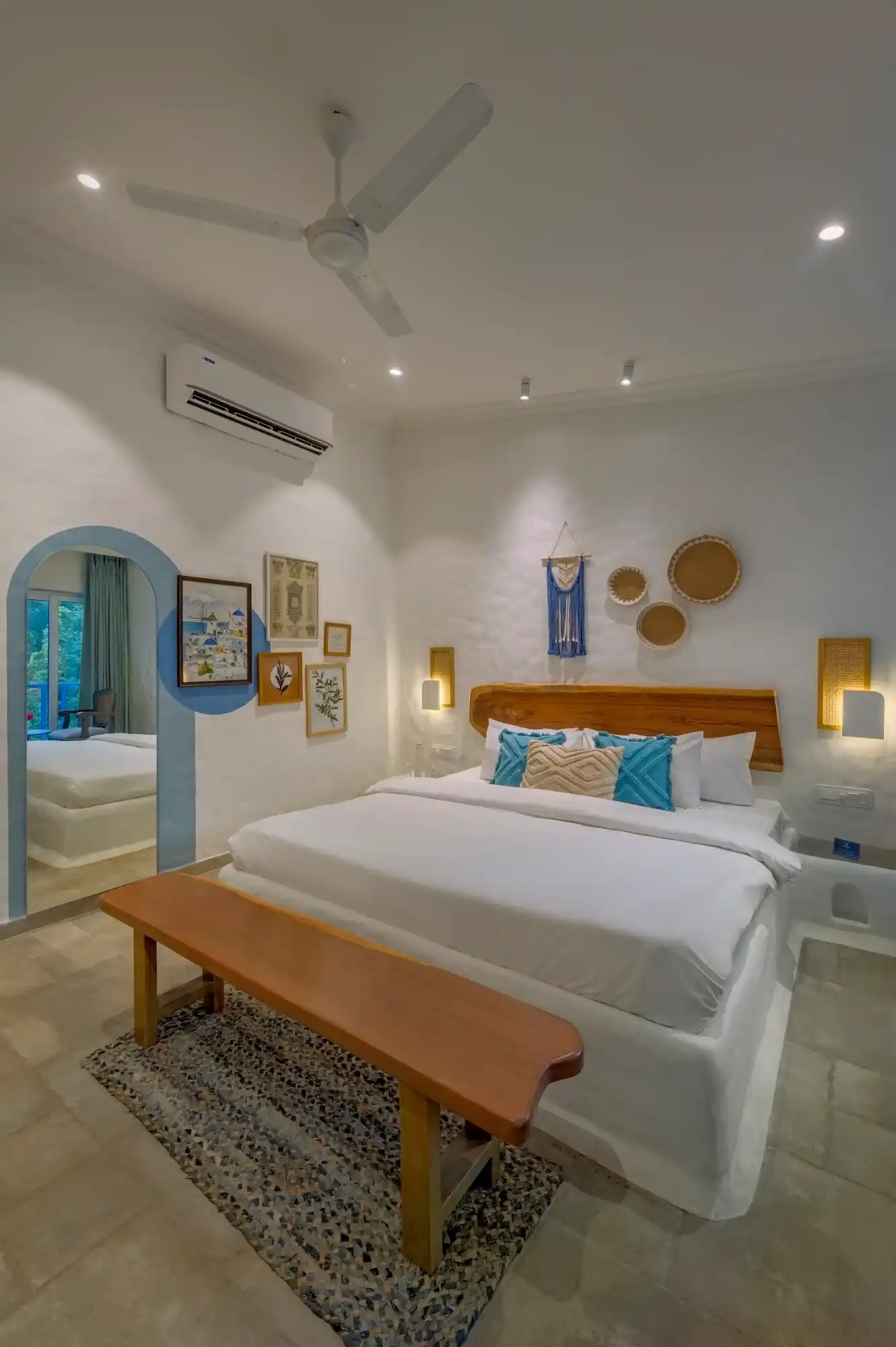SaffronStays Kairos Greek, Karjat
