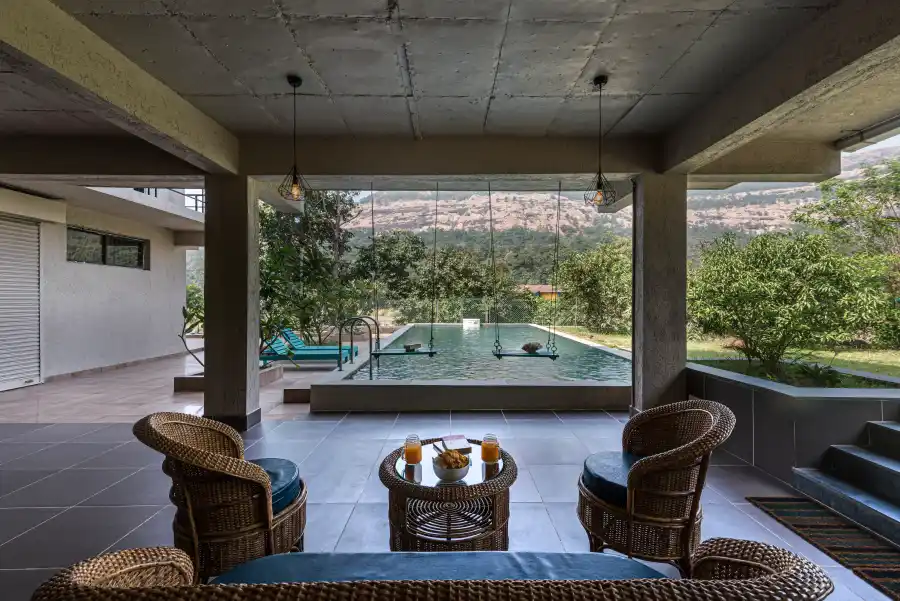 SaffronStays Mountain Aer, Karjat