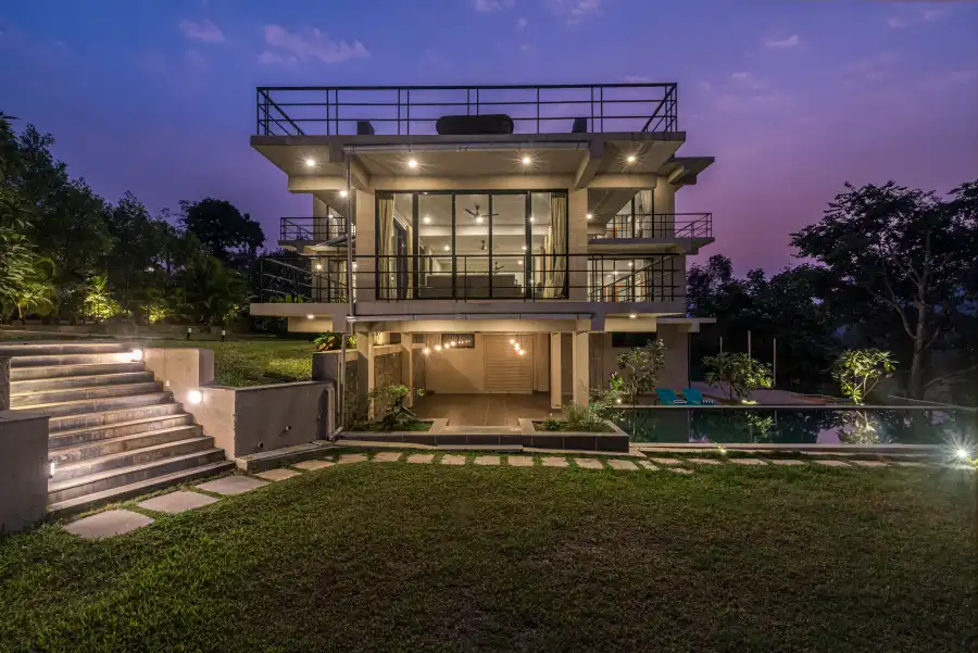 SaffronStays Mountain Aer, Karjat