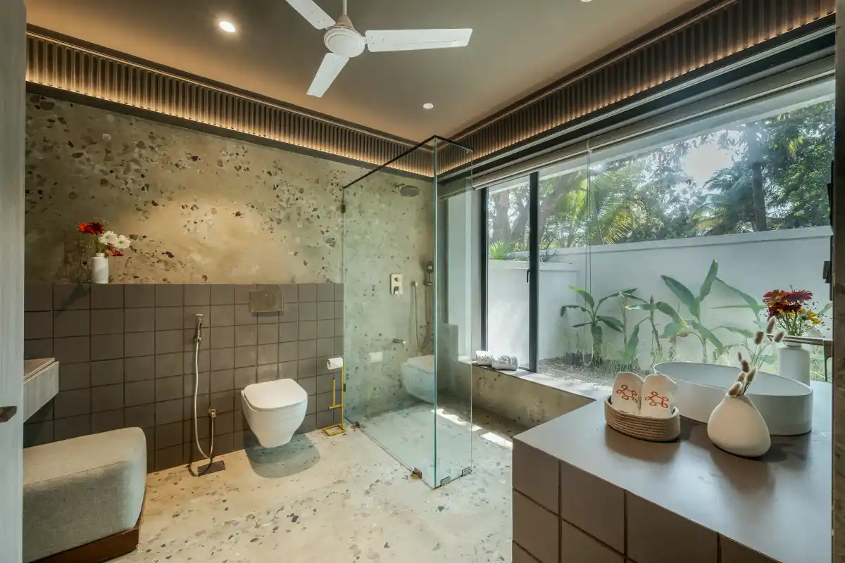 SaffronStays Oriana. Layout, Alibaug