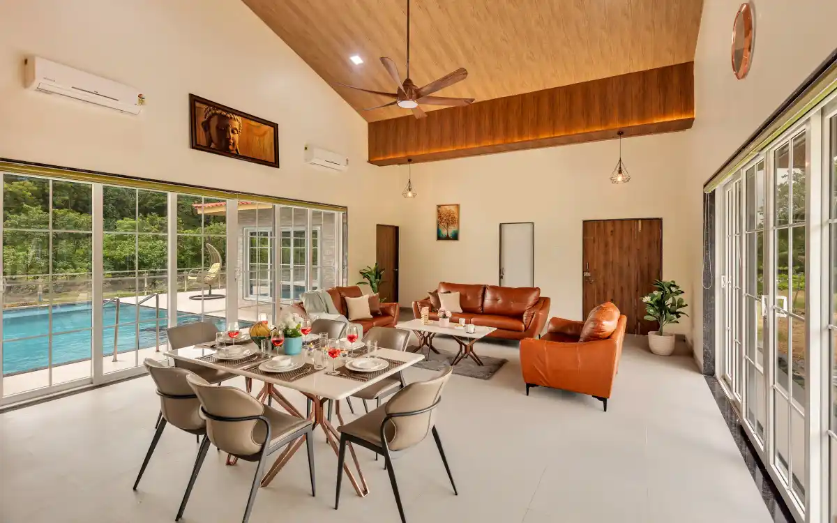 SaffronStays Riverdeck Vista, Karjat