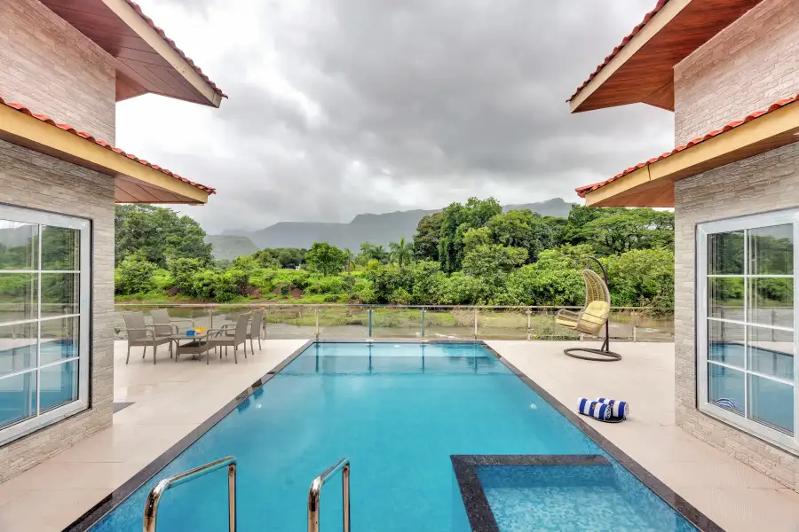 SaffronStays Riverdeck Vista, Karjat