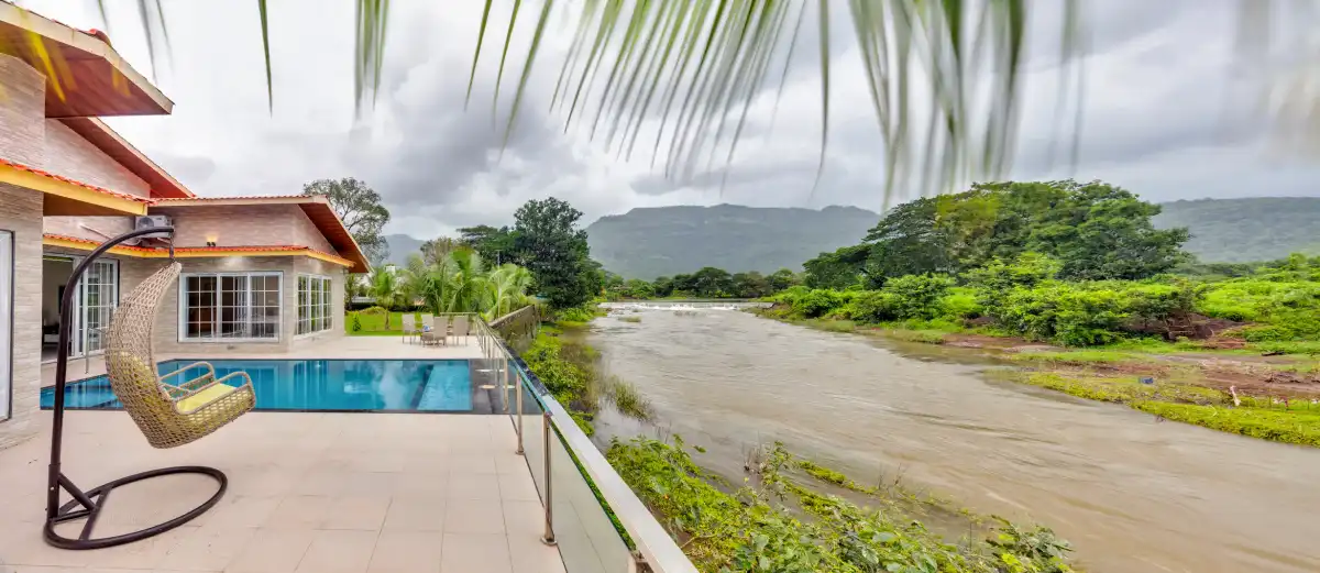 SaffronStays Riverdeck Vista, Karjat