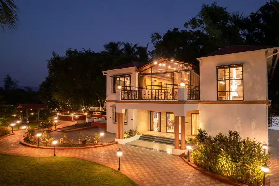SaffronStays Riverfront Manor, Karjat