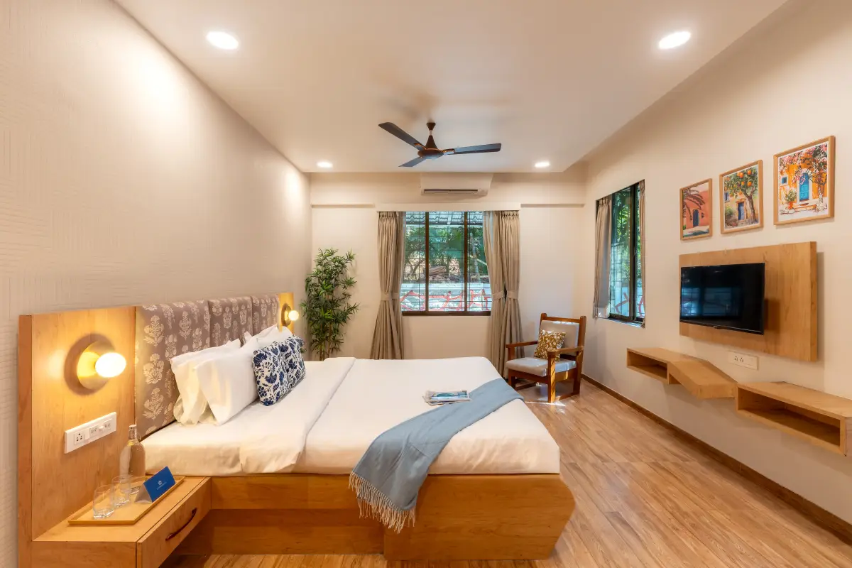SaffronStays Riverfront Manor, Karjat