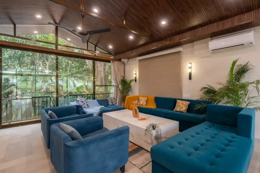 SaffronStays Riverfront Manor, Karjat