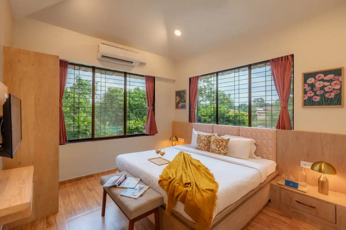 SaffronStays Riverfront Manor, Karjat