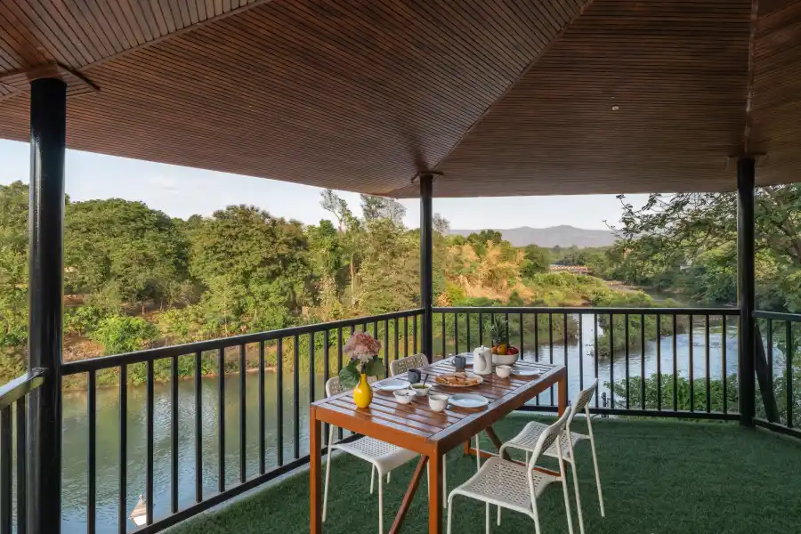 SaffronStays Riverfront Manor, Karjat