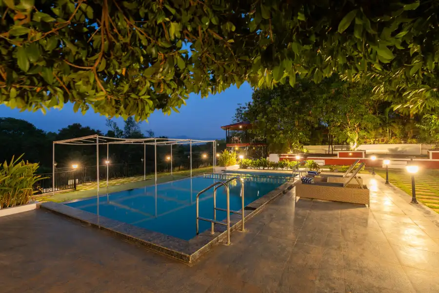 SaffronStays Riverfront Manor, Karjat