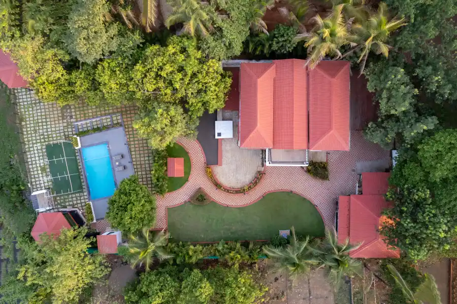 SaffronStays Riverfront Manor, Karjat