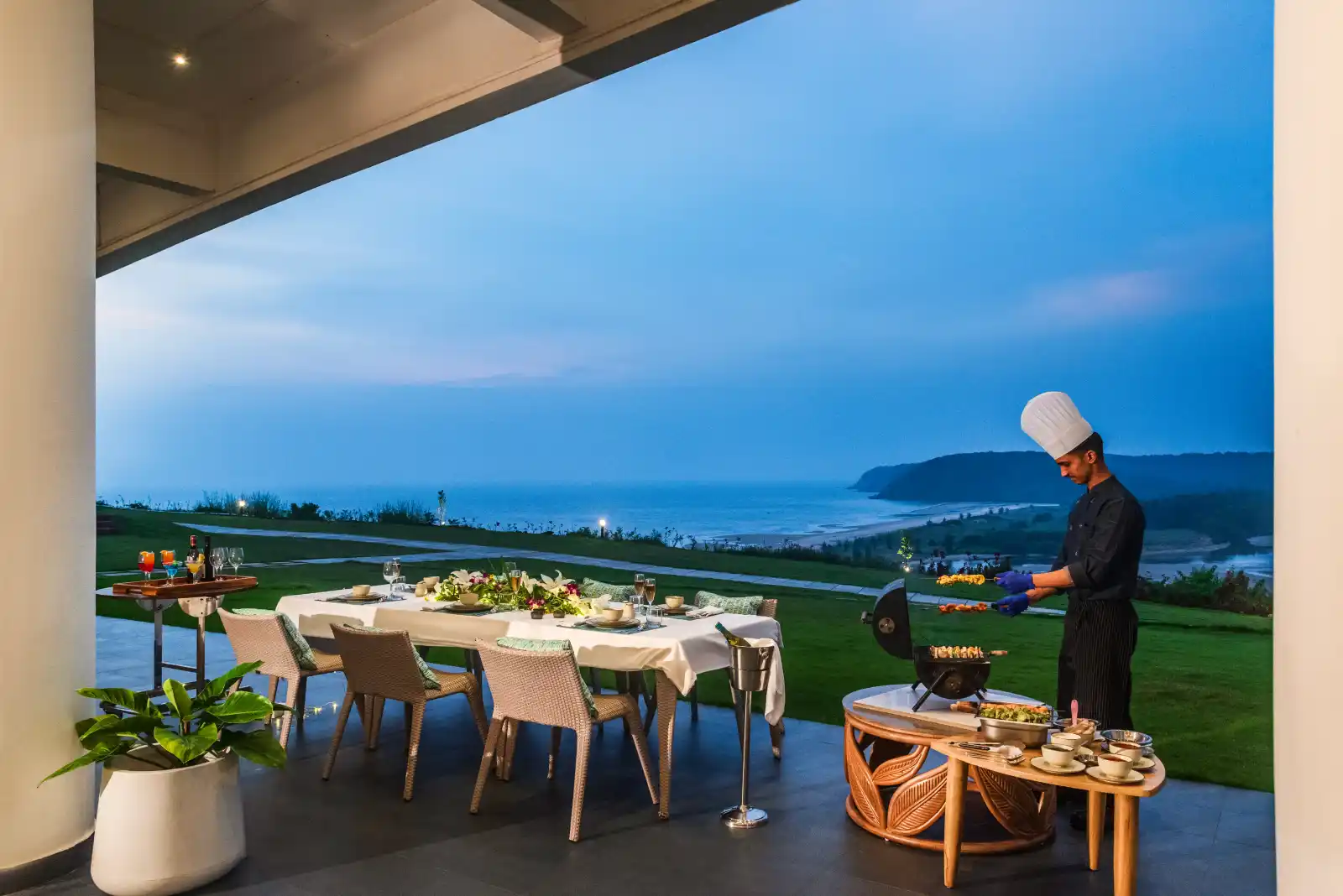 SaffronStays stands, Aravali, Sindhudurg