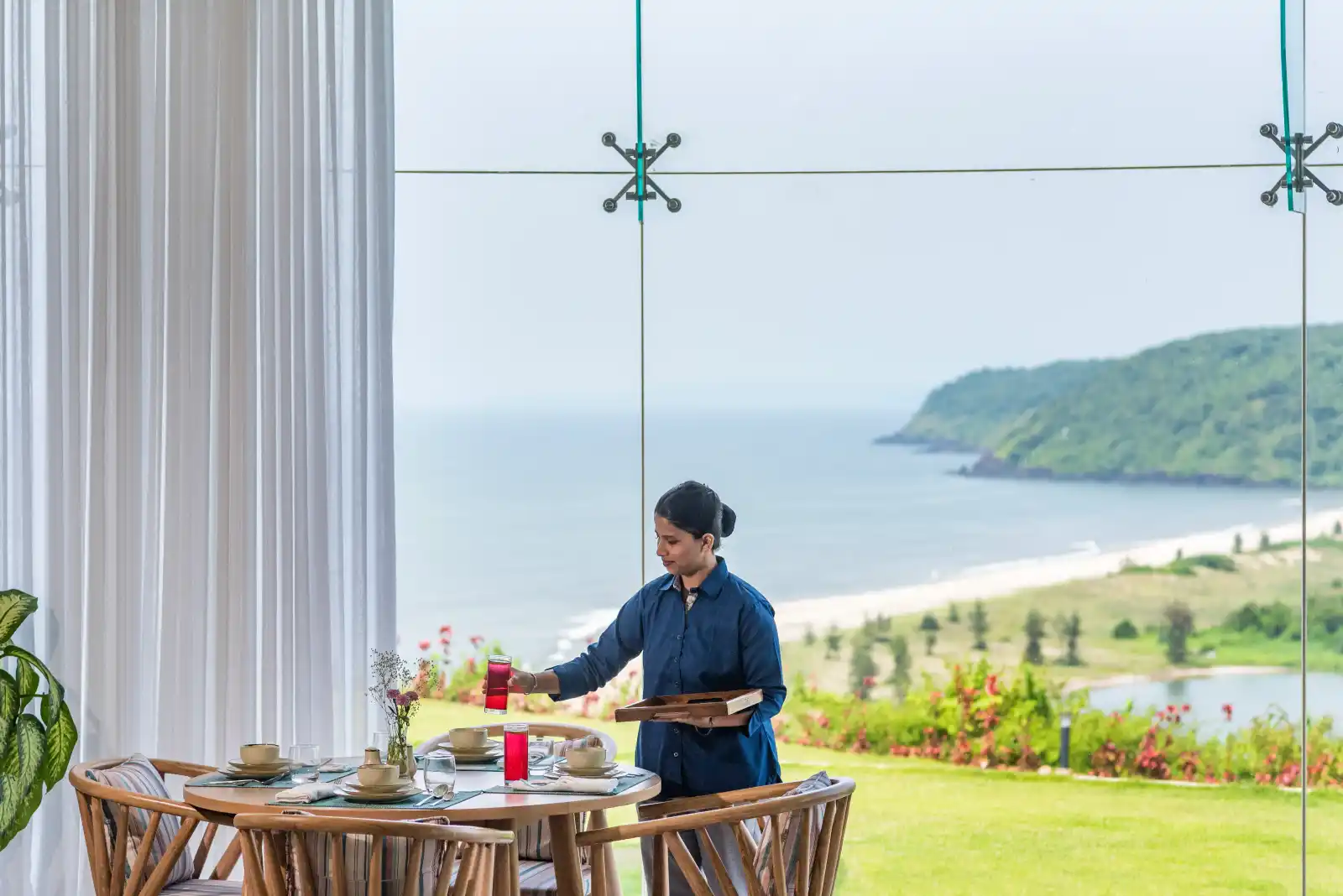 SaffronStays stands, Aravali, Sindhudurg