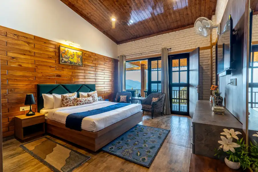 SaffronStays The Rhodoville, Kanatal