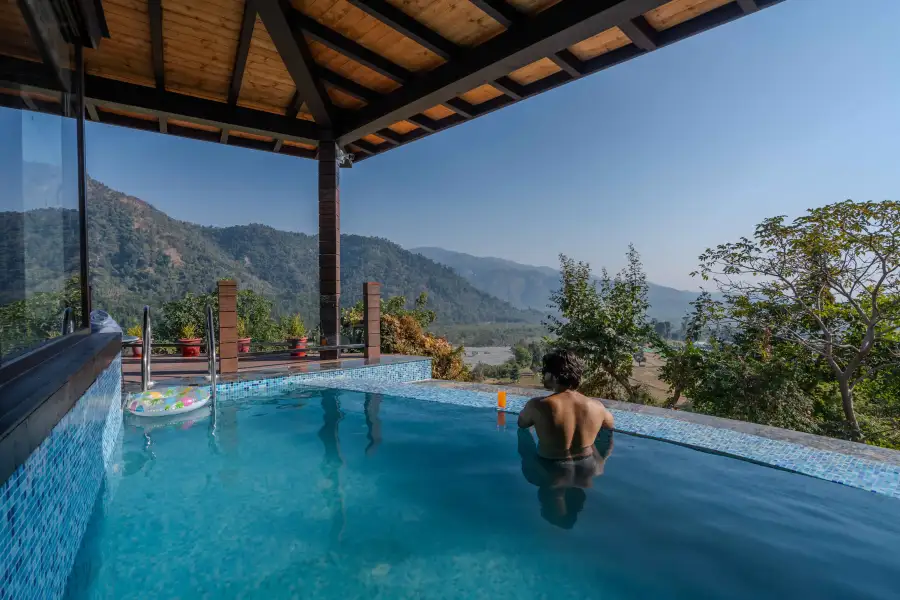 SaffronStays Timber Aqua, Dehradun