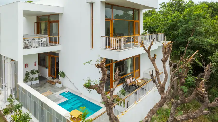 SaffronStays Villa Bougain, Udaipur