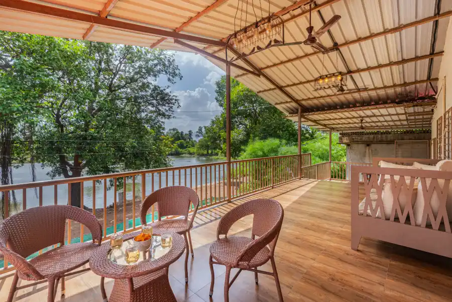SaffronStays Vyom Farms, Karjat