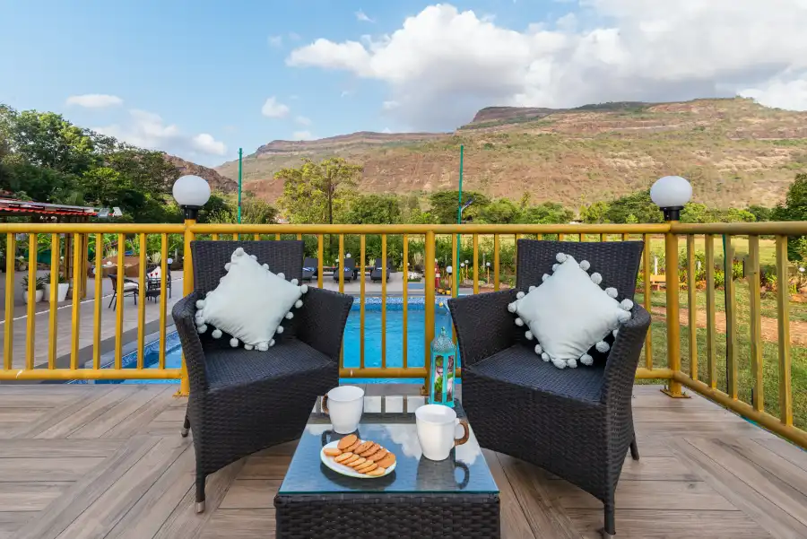 SaffronStays Vyom Farms, Karjat