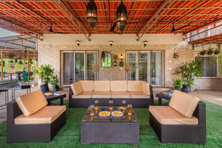 SaffronStays Vyom Farms, Karjat