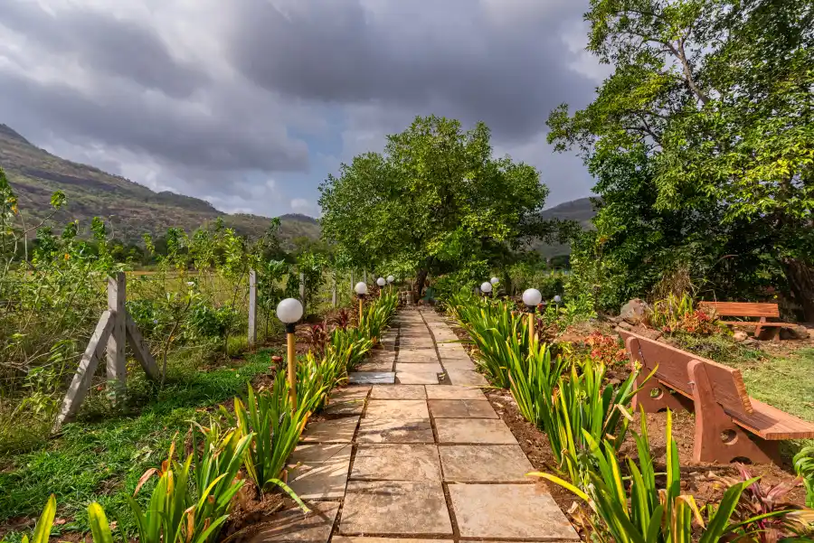 SaffronStays Vyom Farms, Karjat