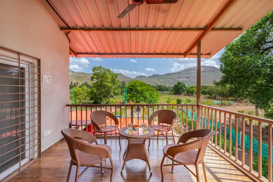 SaffronStays Vyom Farms, Karjat