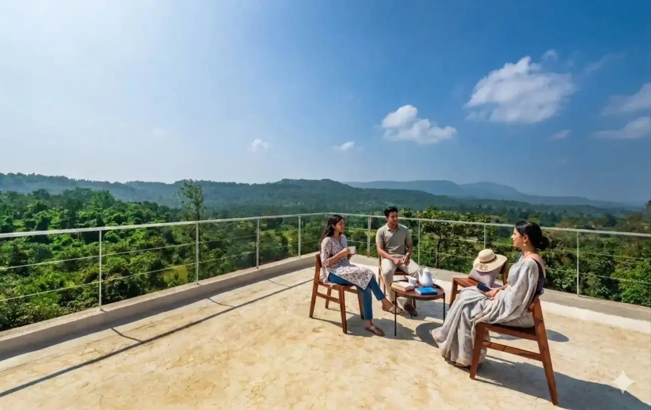 SaffronStays Whistling Winds, Khopoli