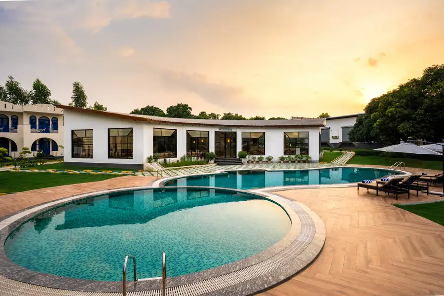 Santorini Signature Rooms @ Aaradhyam Resort by Vaana - Garh Mukteshwar, Noida