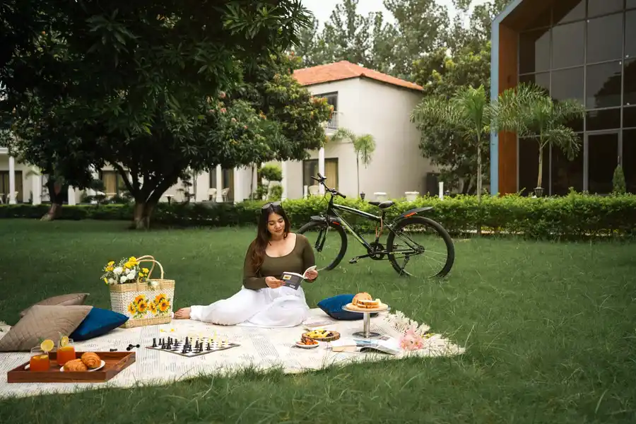Santorini Signature Rooms @ Aaradhyam Resort by Vaana - Garh Mukteshwar, Noida
