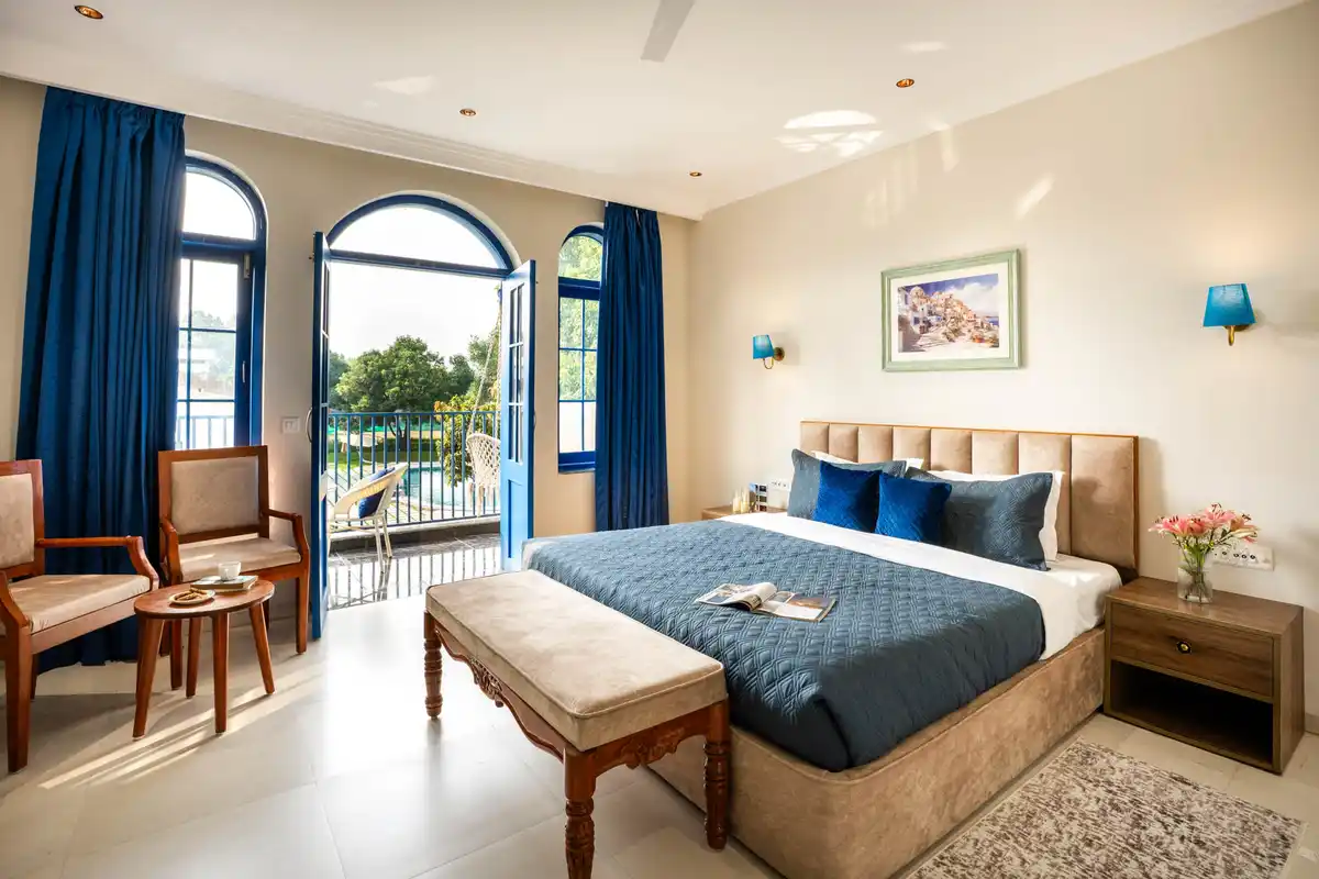 Santorini Signature Rooms @ Aaradhyam Resort by Vaana - Garh Mukteshwar, Noida