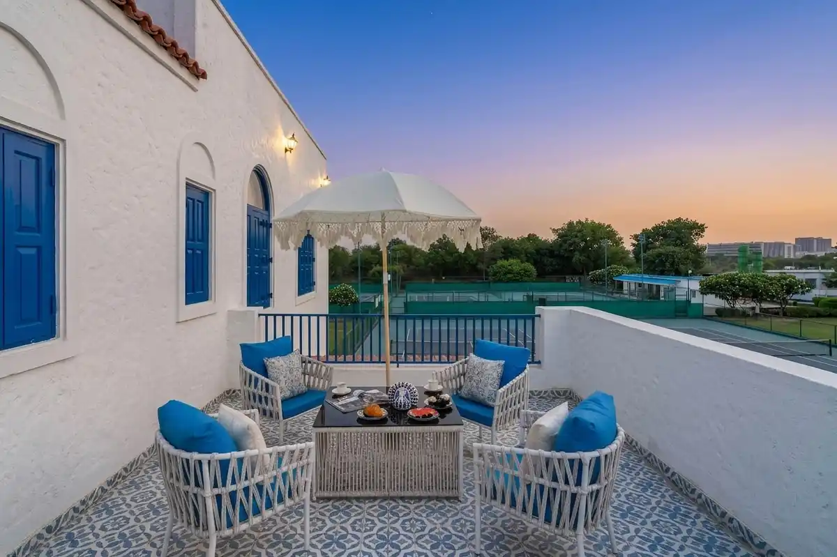 Santorini Villa with Private Pool, Gurgaon