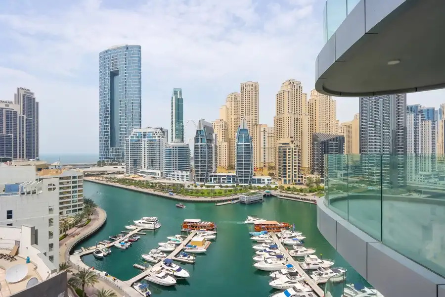 Studio in Dubai Marina with Scenic Views, Dubai