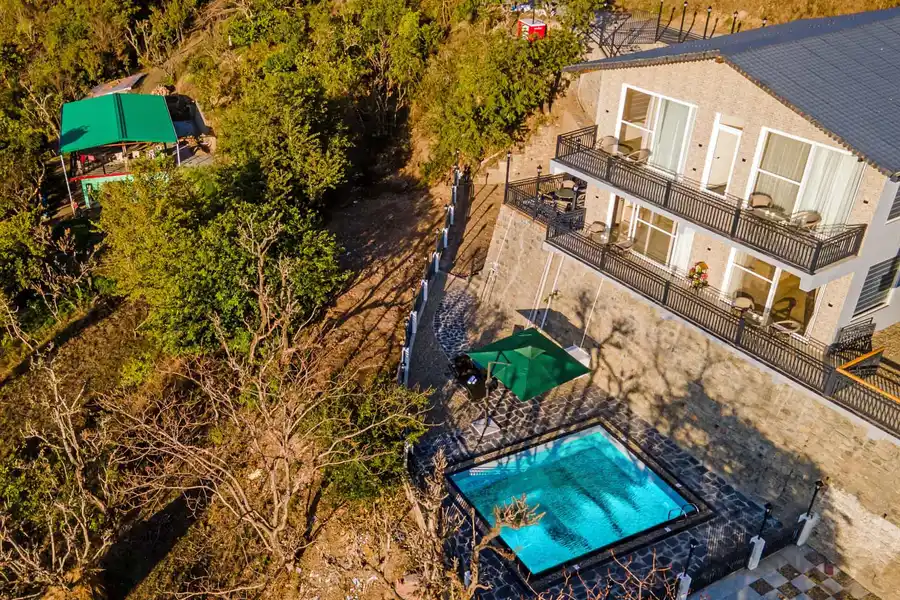 Sunset Springs W/ Swimming pool, Nainital