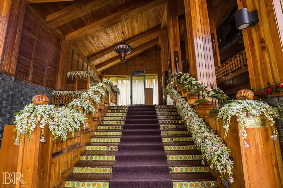The Khyber Himalayan Resort & Spa Entrance