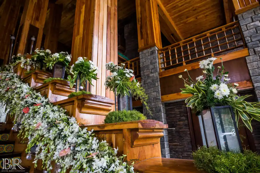 The Khyber Himalayan Resort & Spa Entrance