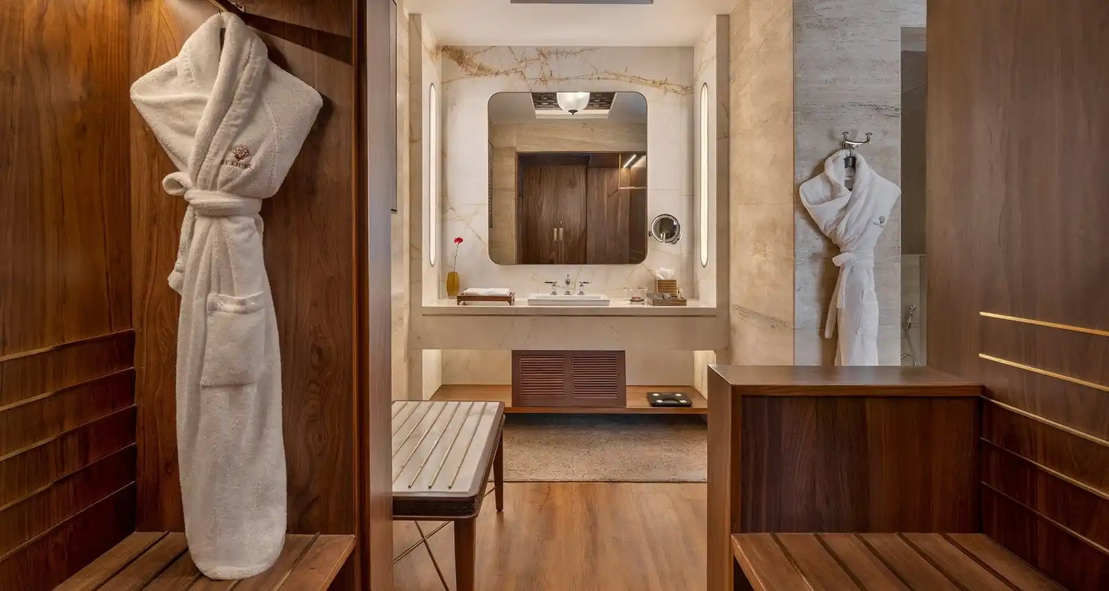The Khyber Himalayan Resort & Spa Bathroom