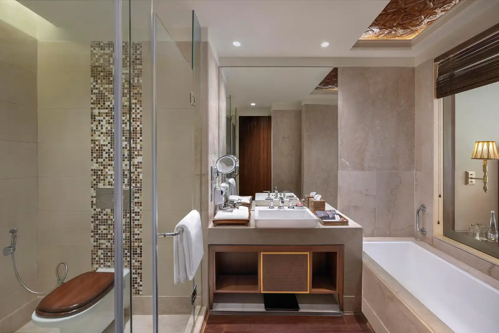 The Khyber Himalayan Resort & Spa Bathroom