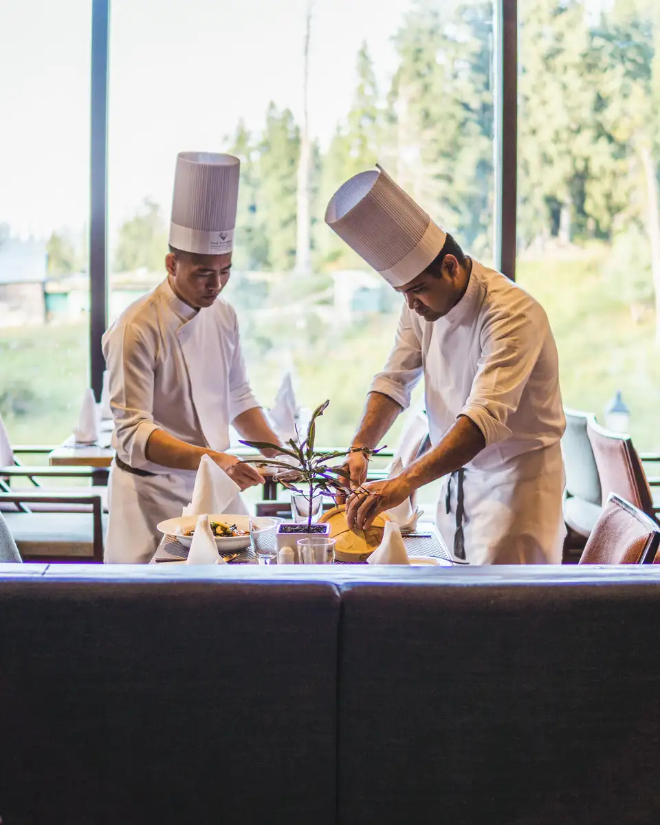 The Khyber Himalayan Resort & Spa Restaurant/Dining