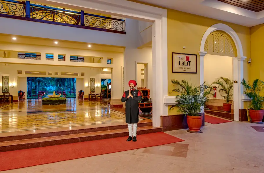 The Lalit Golf & Spa Resort Entrance