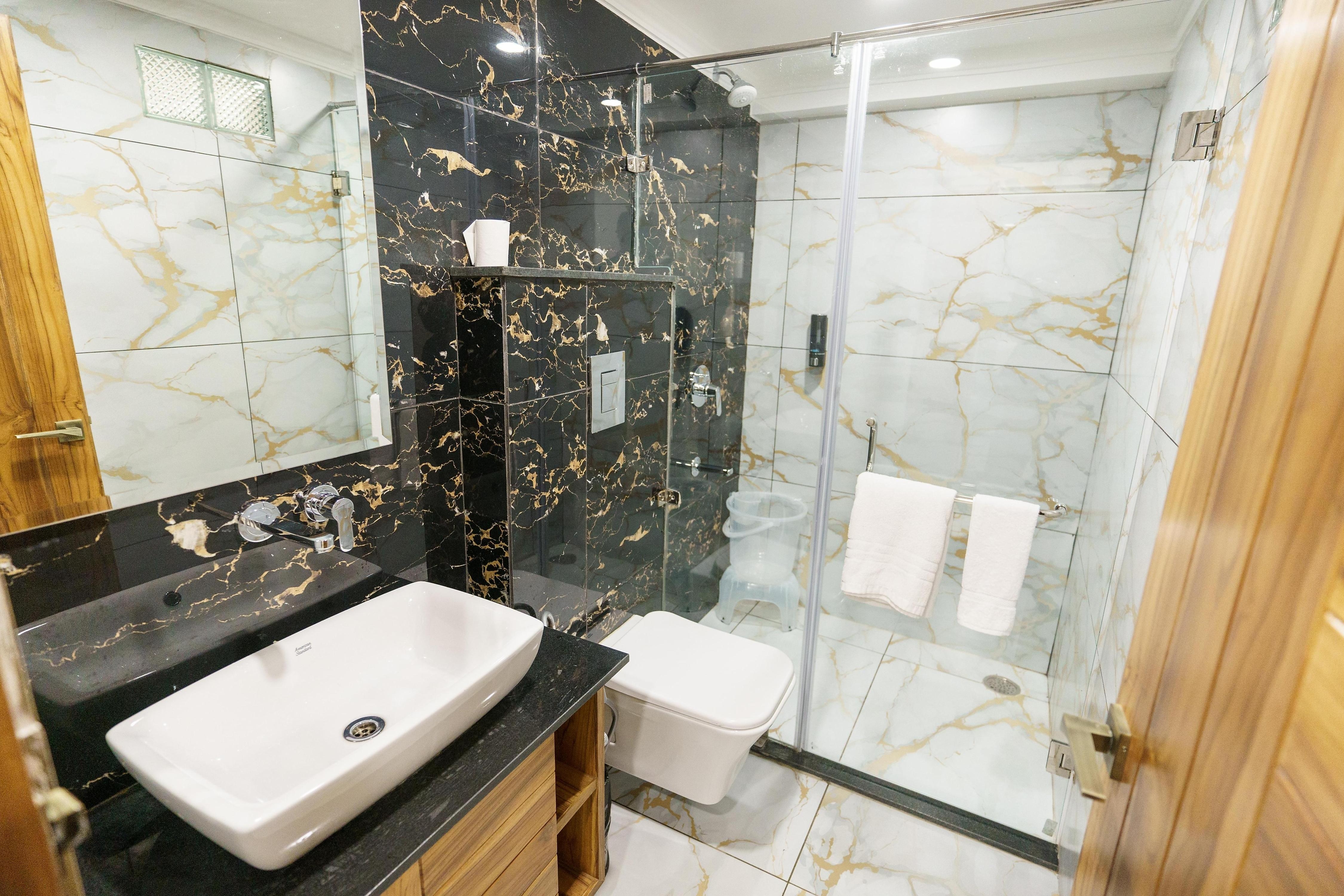 The Mokshada Suites Bathroom