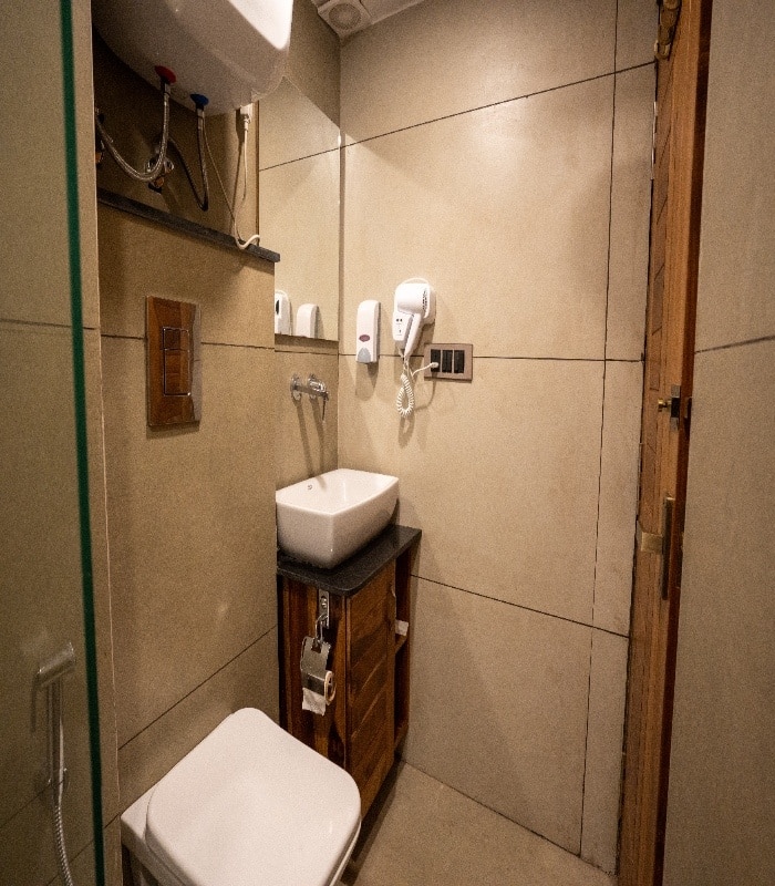The Mokshada Suites Bathroom