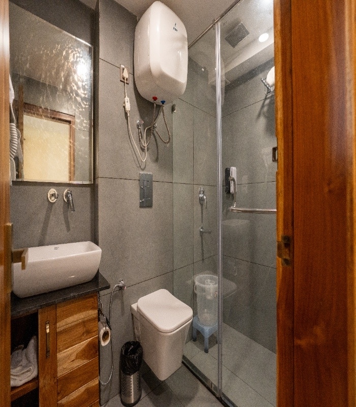 The Mokshada Suites Bathroom