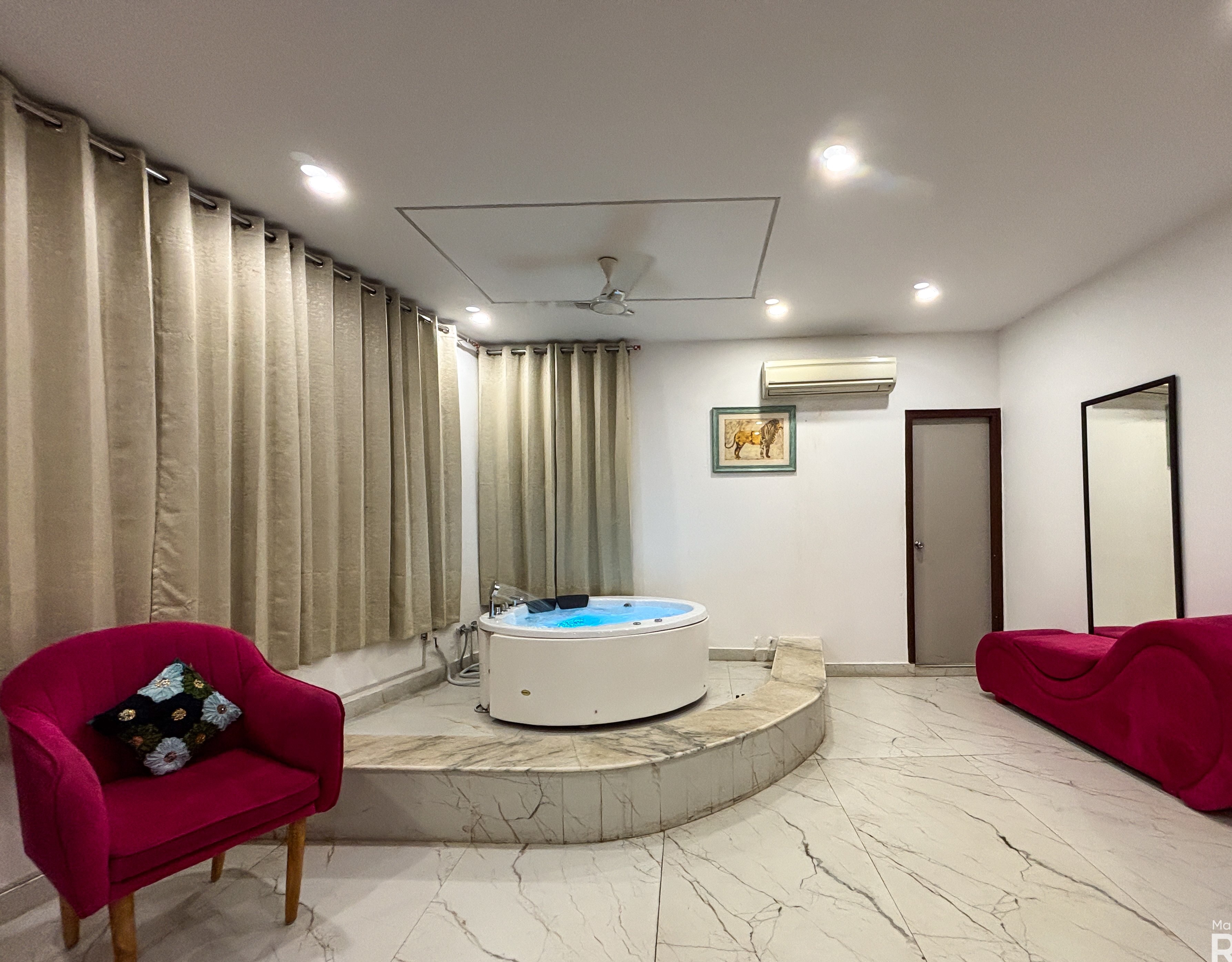 The Neeraj River Forest Resort Wellness Center Room