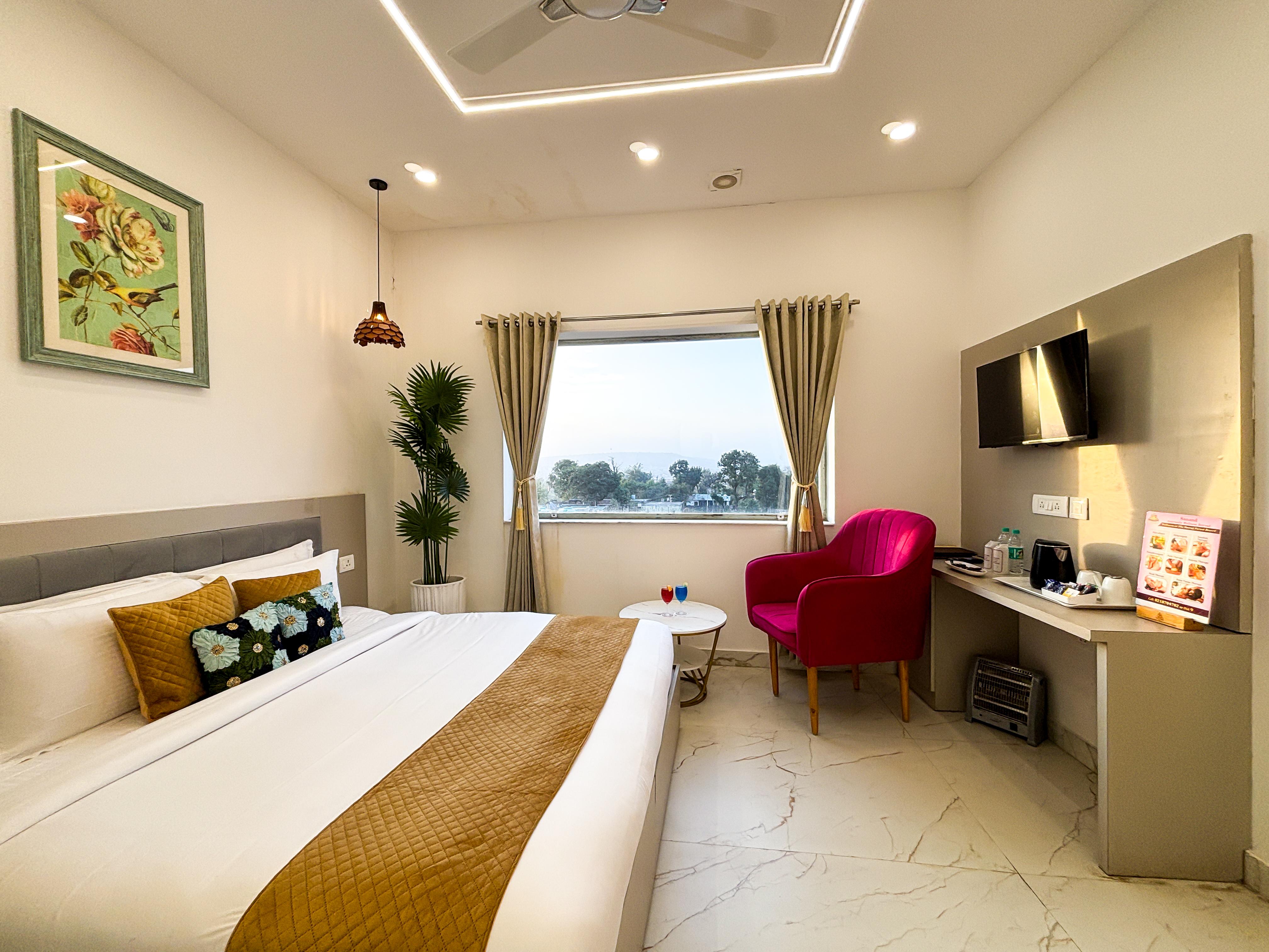 The Neeraj River Forest Resort Wellness Center Room