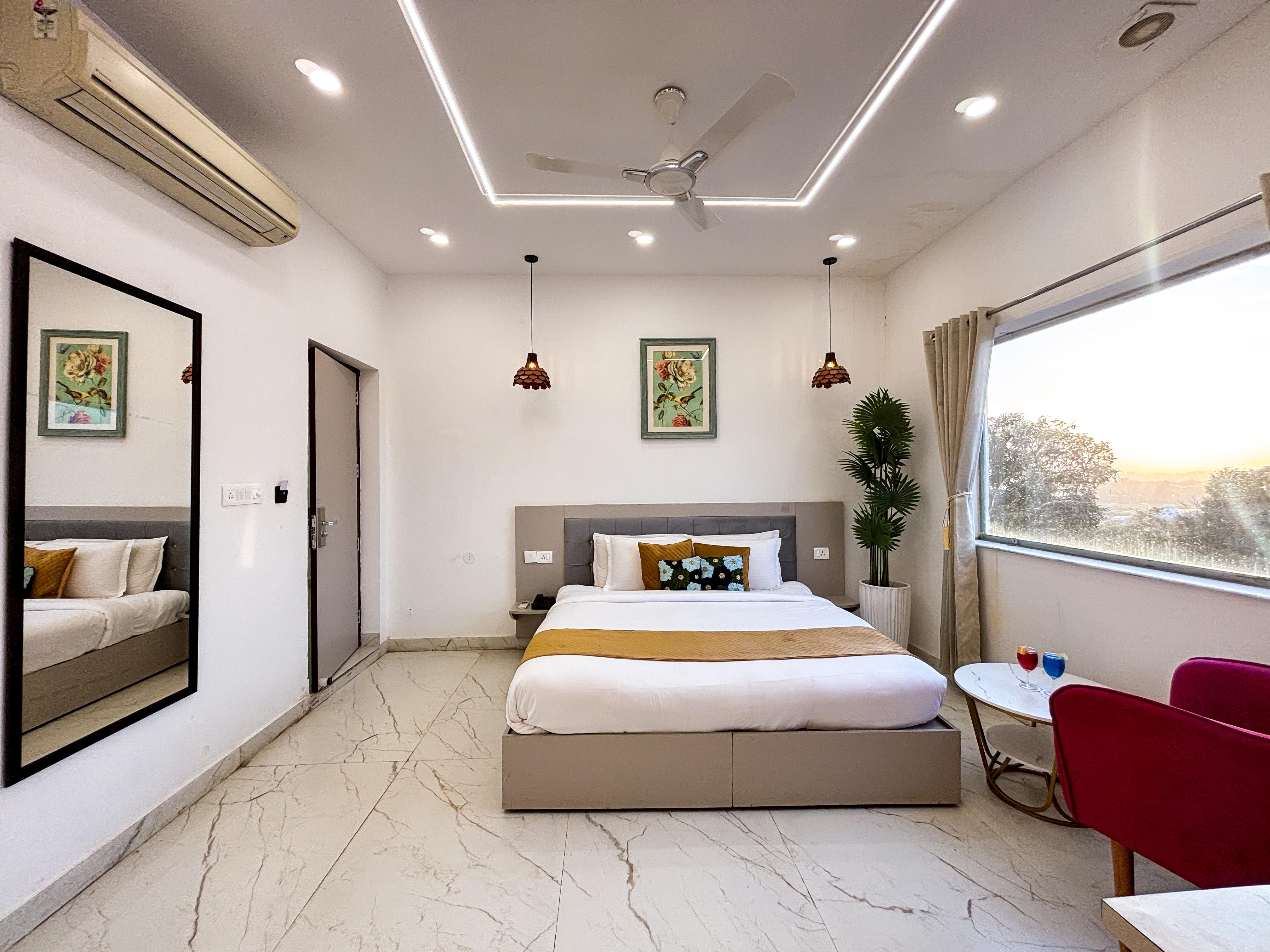 The Neeraj River Forest Resort Wellness Center Room