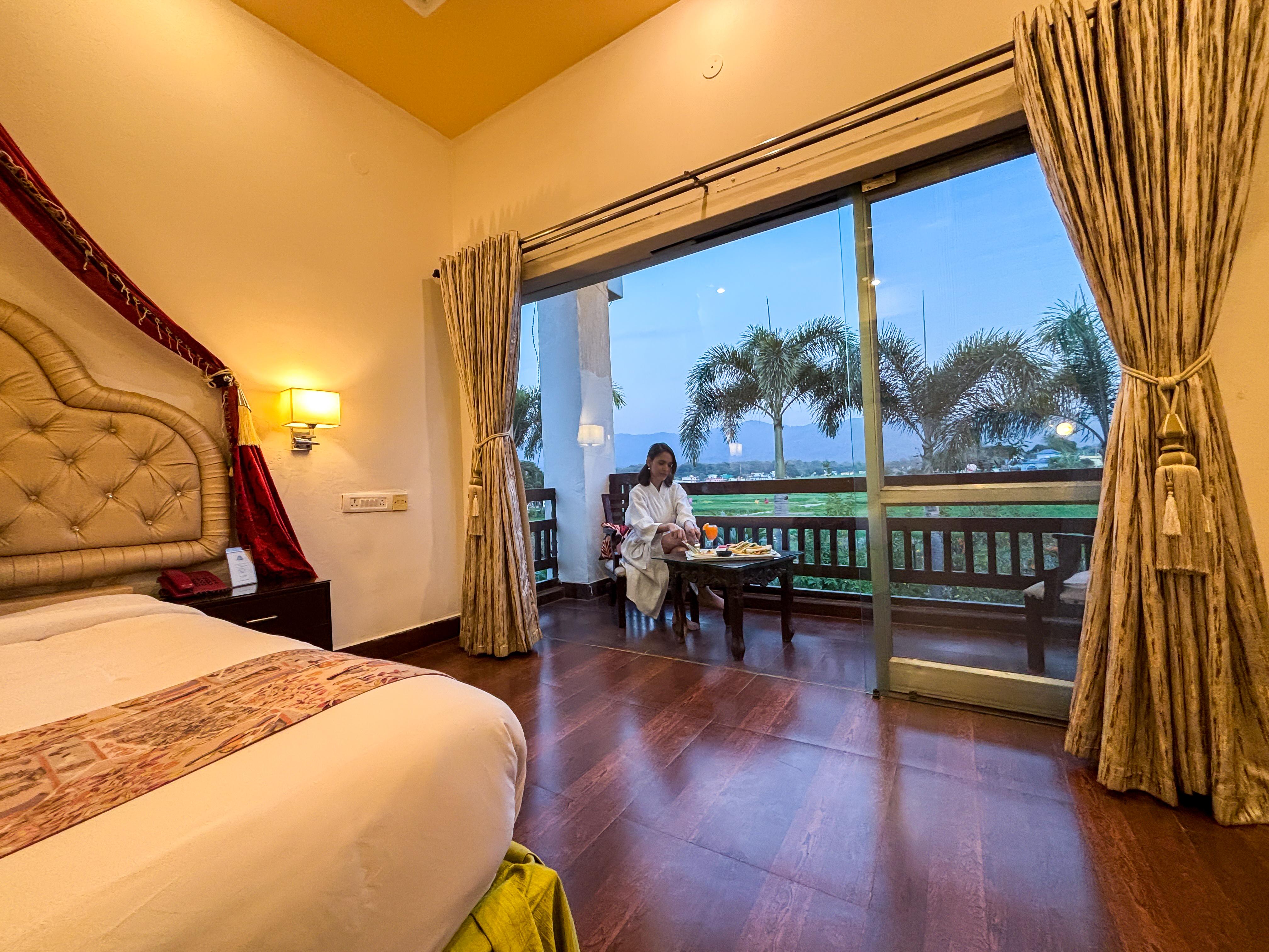 The Neeraj River Forest Resort Wellness Center Room