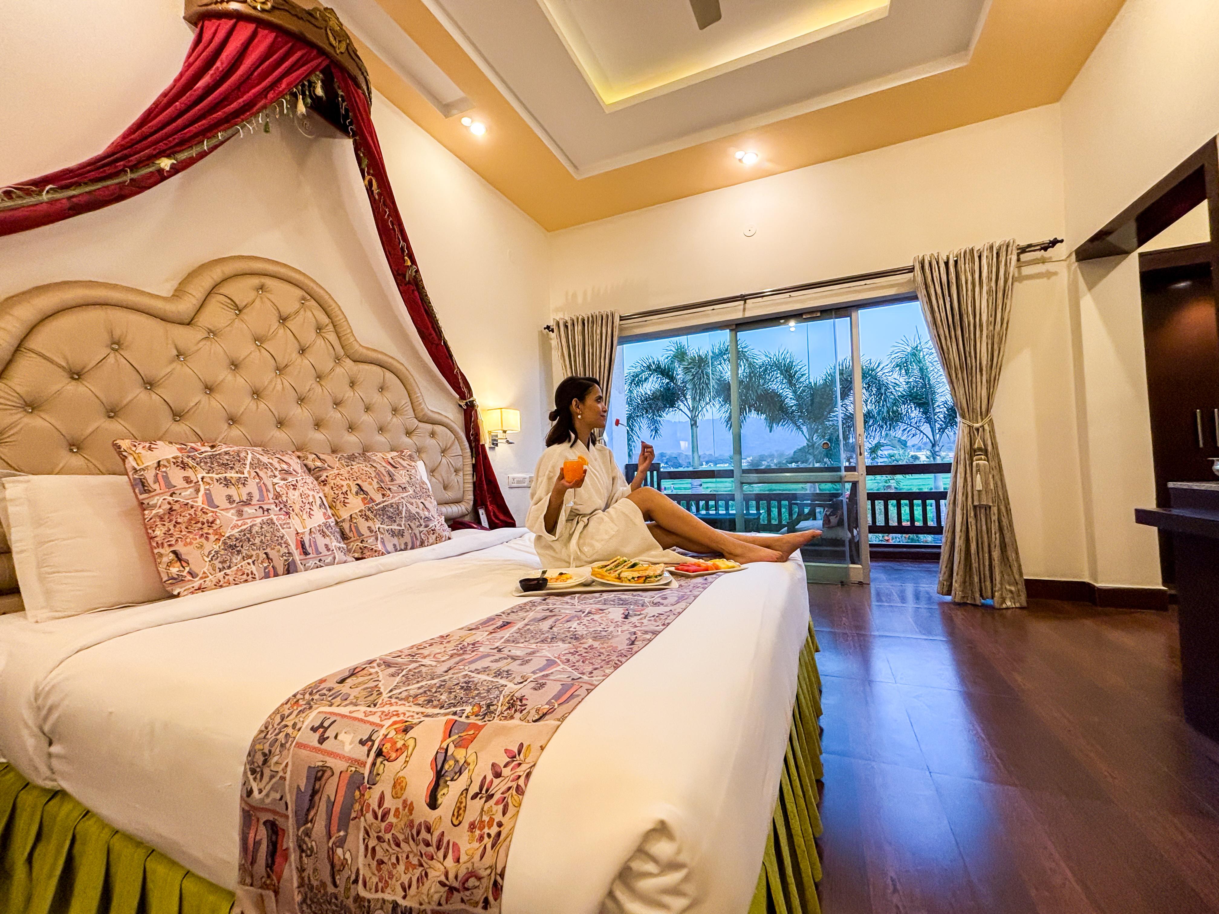 The Neeraj River Forest Resort Wellness Center Room