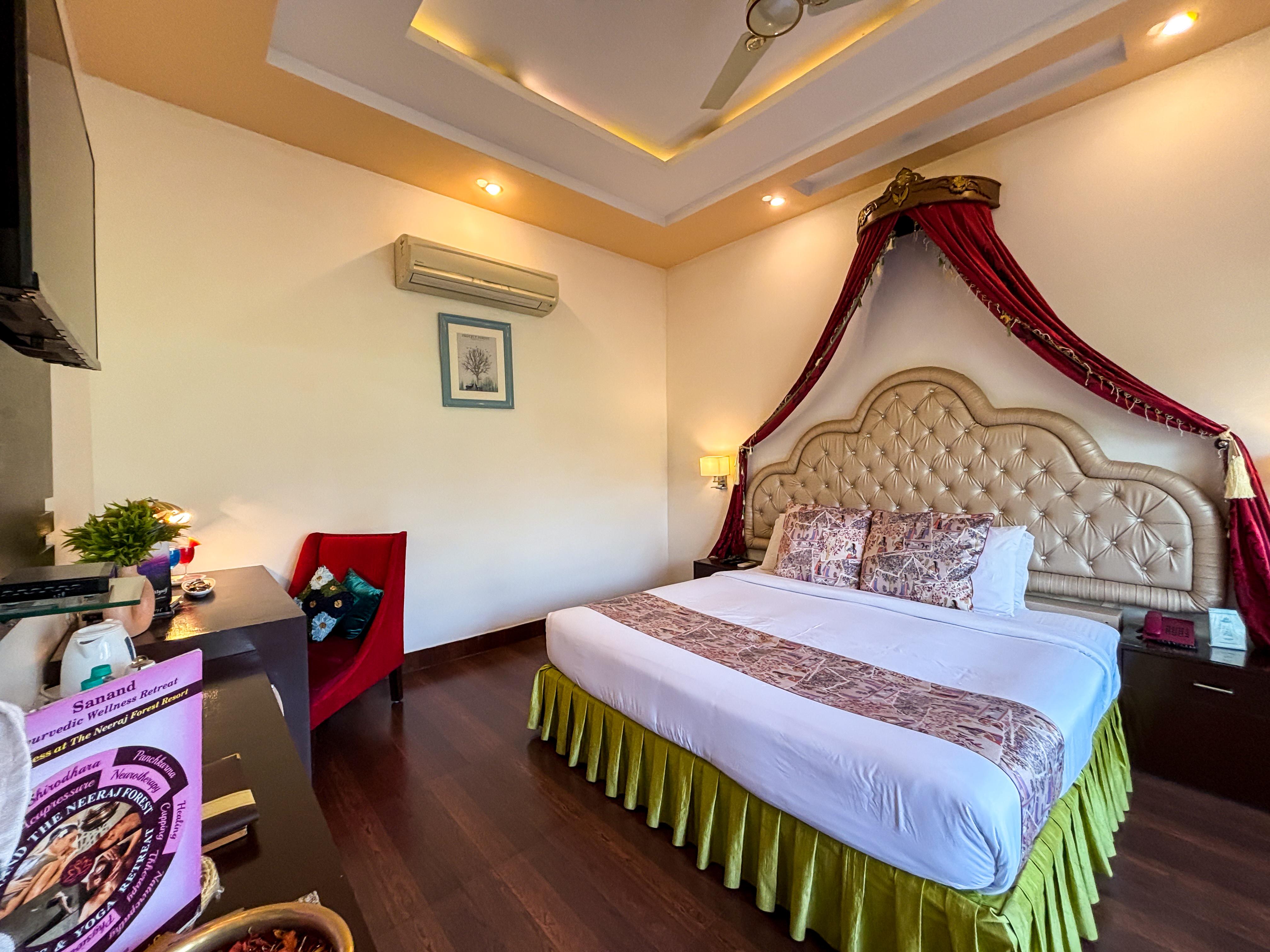 The Neeraj River Forest Resort Wellness Center Room