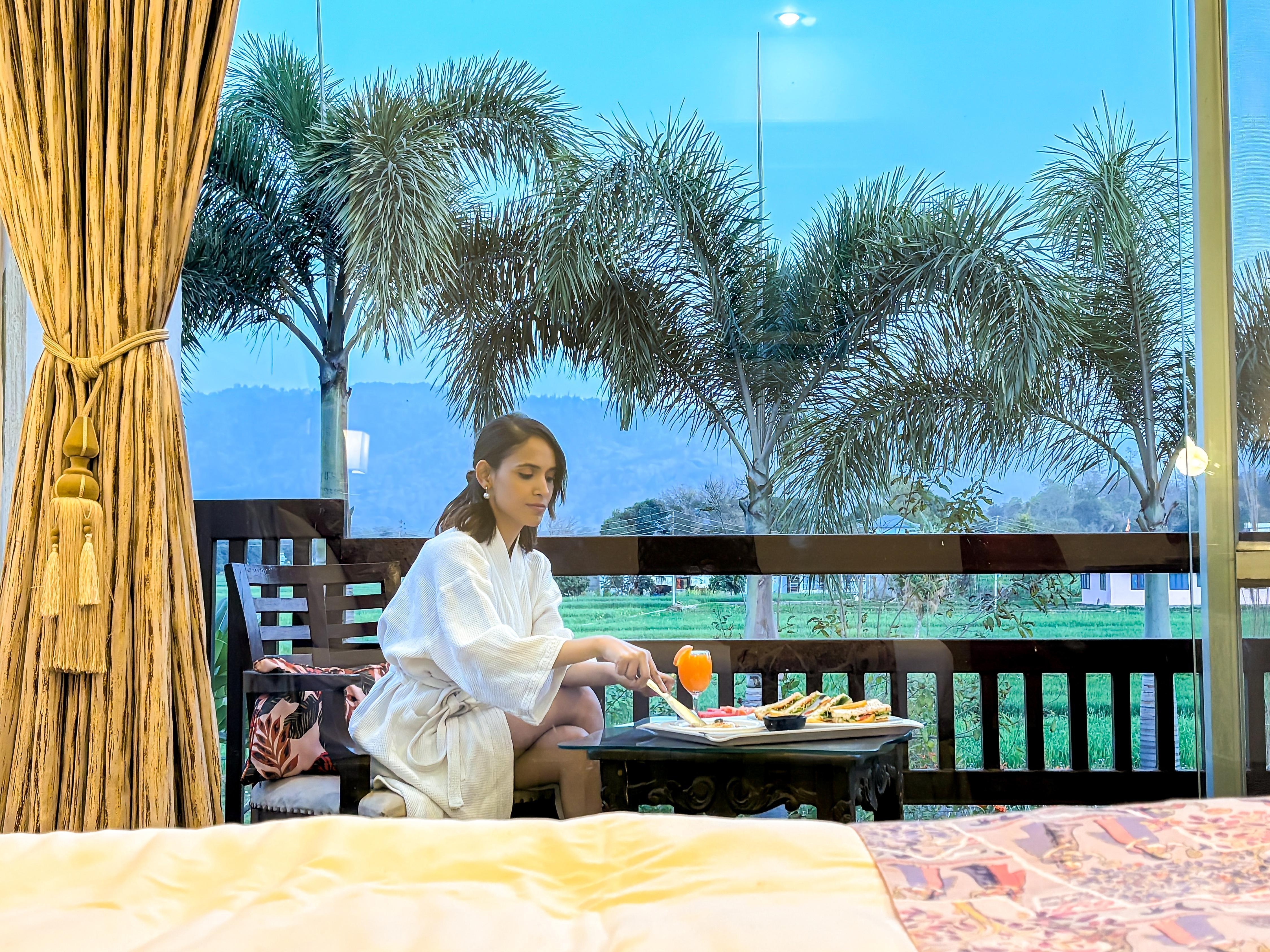 The Neeraj River Forest Resort Wellness Center Room