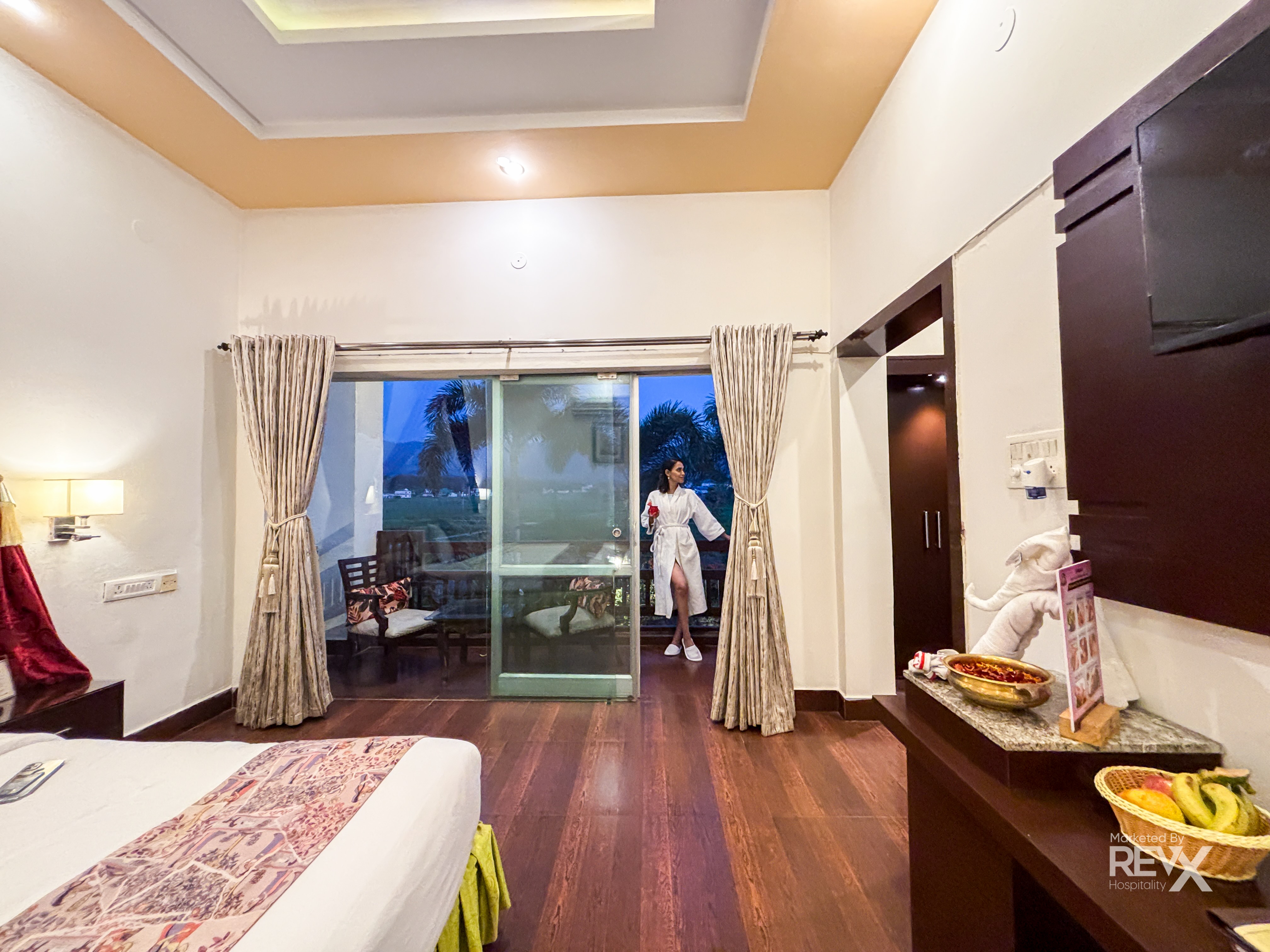 The Neeraj River Forest Resort Wellness Center Room