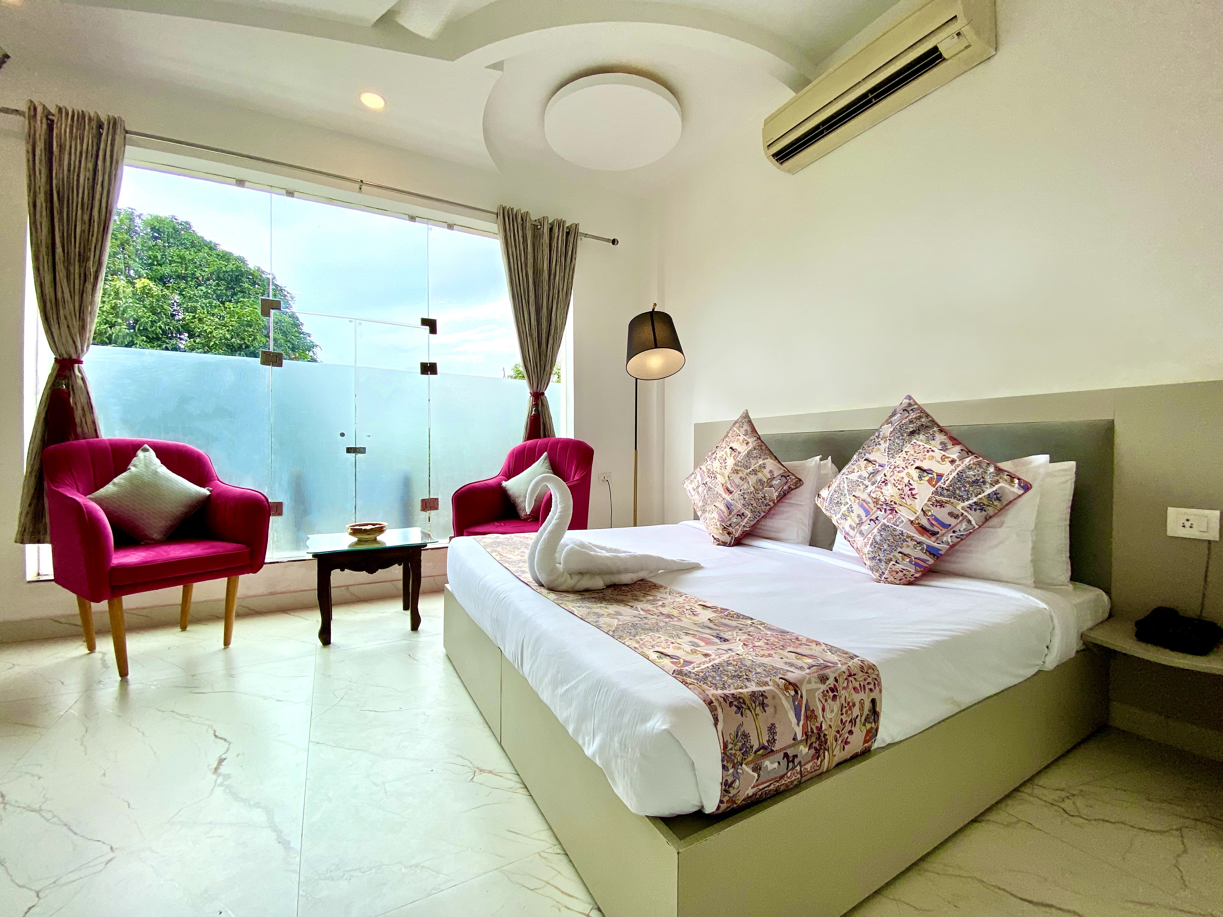 The Neeraj River Forest Resort Wellness Center Room
